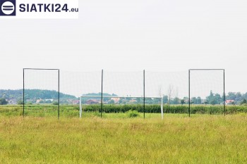 Siatki Płock - Solidne ogrodzenie boiska piłkarskiego dla terenów Płocka