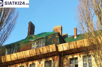 Siatki Płock - Siatki zabezpieczające stare dachówki na dachach dla terenów Płocka